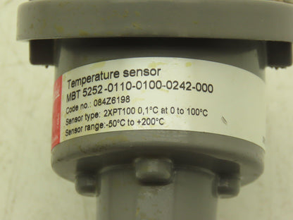 MBT 5252-0110-0100-0242-000 Thermocouple Temperature Probe Sensor 4" 2XPT100