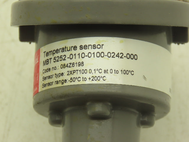 MBT 5252-0110-0100-0242-000 Thermocouple Temperature Probe Sensor 4" 2XPT100