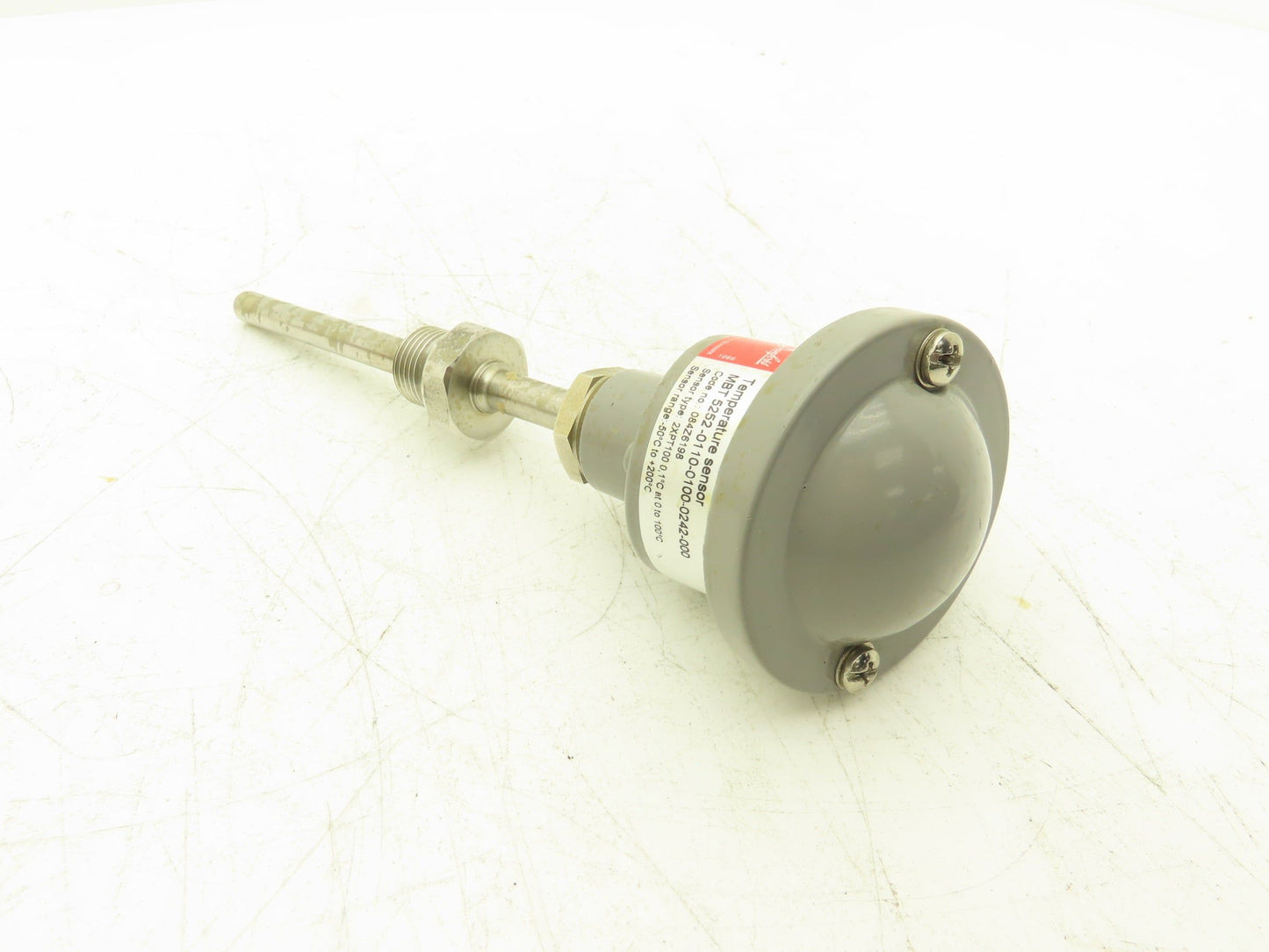 MBT 5252-0110-0100-0242-000 Thermocouple Temperature Probe Sensor 4" 2XPT100