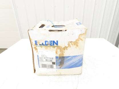 Belden 9451 006 Wire Spool 22AWG 2 Conductor 750' Blue Shielded Cable