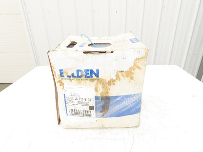 Belden 9451 006 Wire Spool 22AWG 2 Conductor 750' Blue Shielded Cable