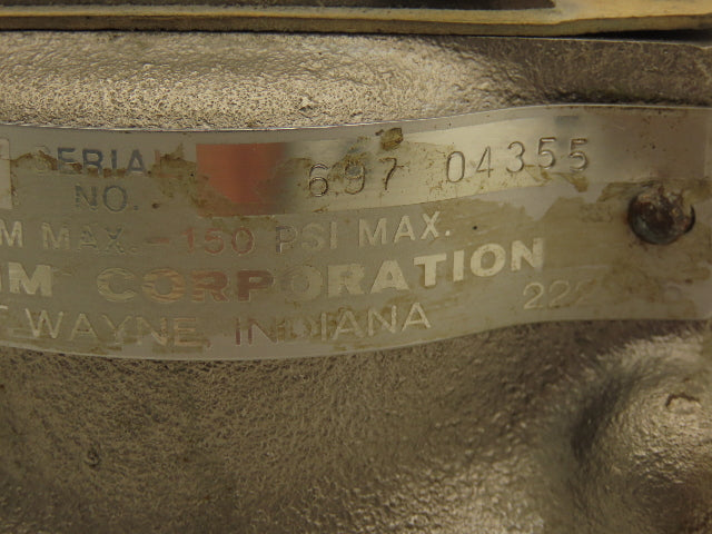 Tokheim 697 Fuel Meter Body 1" NPT 20GPM 150 PSI Max