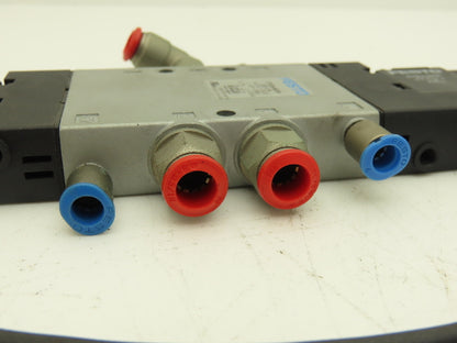 Festo CPE18-M1H-5JS-1/4 5/2 Double Solenoid Valve 1500 l/min Lot of 2