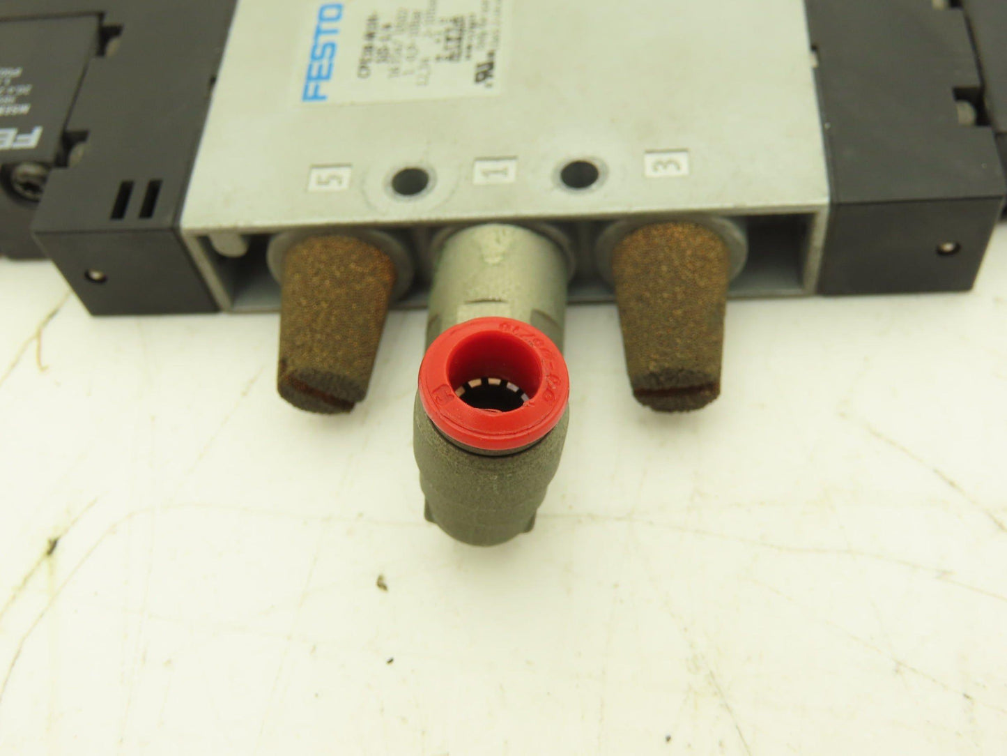 Festo CPE18-M1H-5JS-1/4 5/2 Double Solenoid Valve 1500 l/min Lot of 2