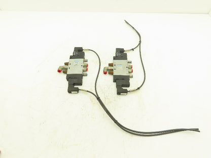 Festo CPE18-M1H-5JS-1/4 5/2 Double Solenoid Valve 1500 l/min Lot of 2