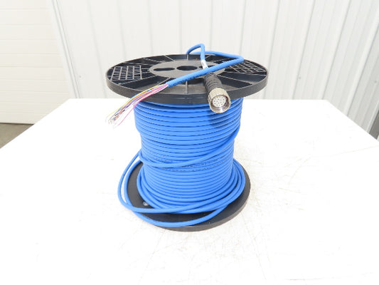 Turck CKNM 16-16-90 Actuator Sensor Cord 22AWG 16 Wire 295' M23 Multifast Conn