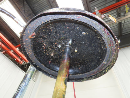 Lincoln V350120000 50:1 Pneumatic Grease Barrel Pump Portable 16Gal 120lb Lifter