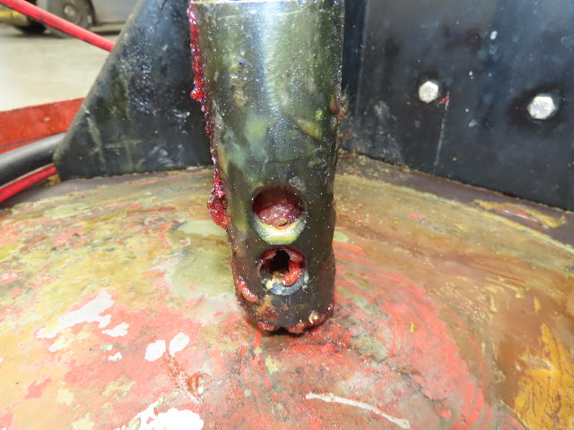 Lincoln V350120000 50:1 Pneumatic Grease Barrel Pump Portable 16Gal 120lb Lifter