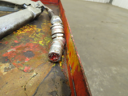 Lincoln V350120000 50:1 Pneumatic Grease Barrel Pump Portable 16Gal 120lb Lifter