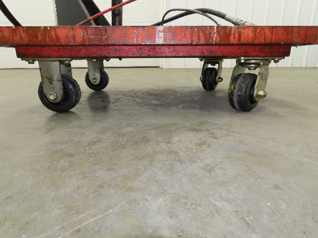 Lincoln V350120000 50:1 Pneumatic Grease Barrel Pump Portable 16Gal 120lb Lifter