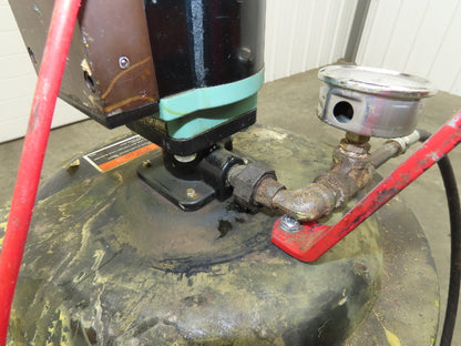 Lincoln V350120000 50:1 Pneumatic Grease Barrel Pump Portable 16Gal 120lb Lifter