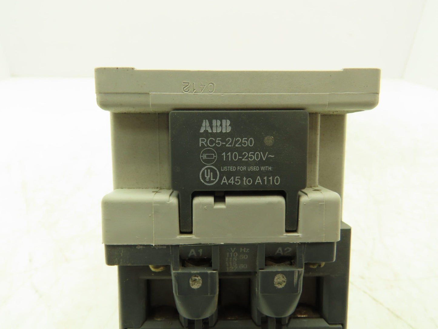 ABB A50-100 Contactor 3-Pole 100A 600VAC 115V Coil w/Overload TA75