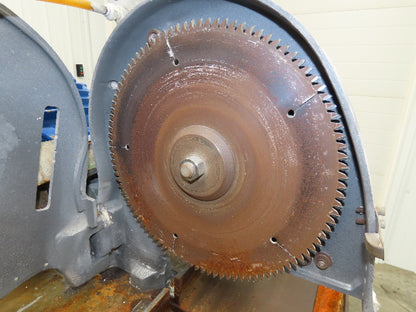 Sampson SC Metal Cut Off Chop Saw 3500RPM 12" Blade 3Hp 230/460V Aluminum