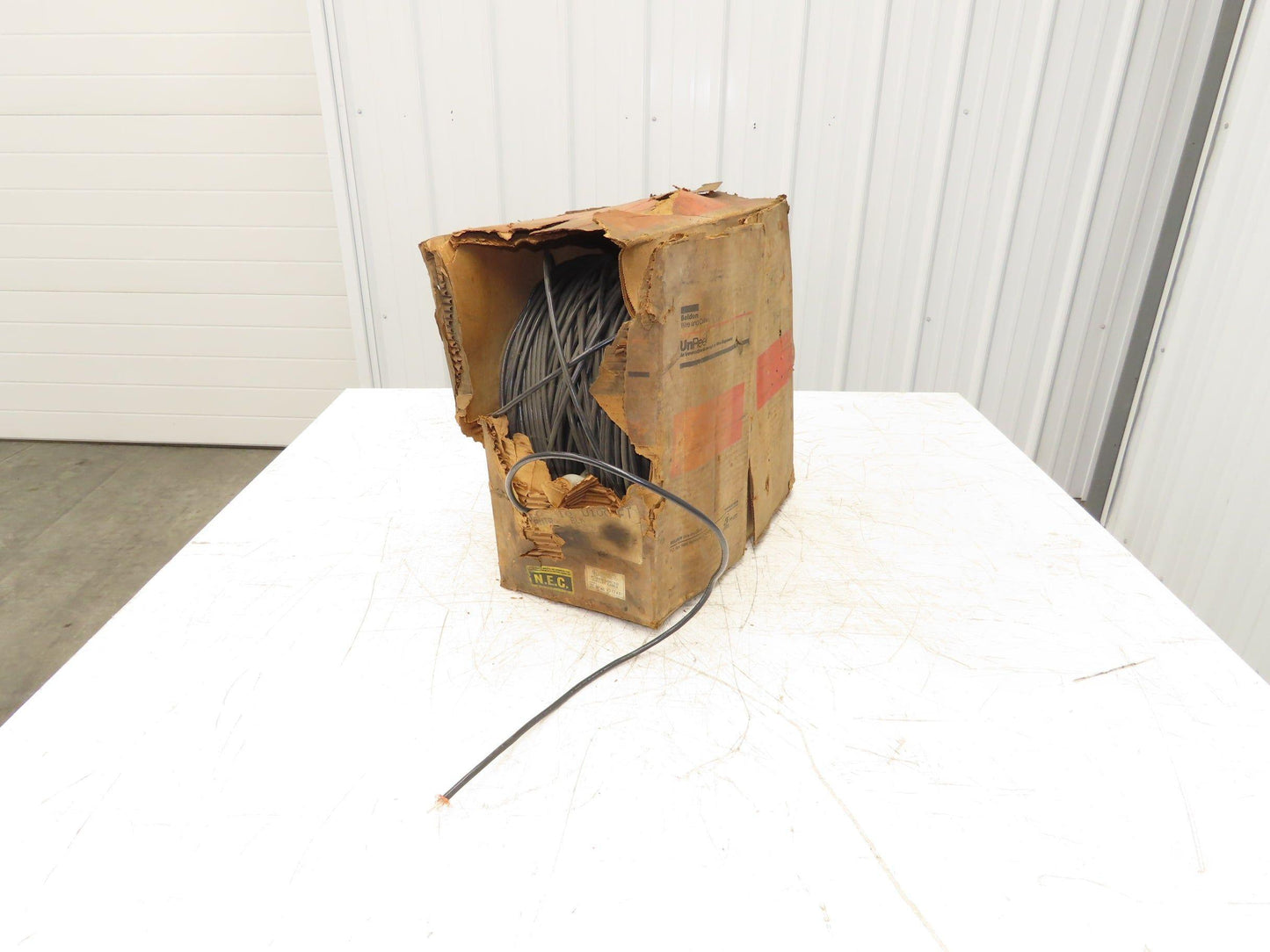 Belden 9269 010 Wire Spool 22AWG 900' Black Coaxial Cable