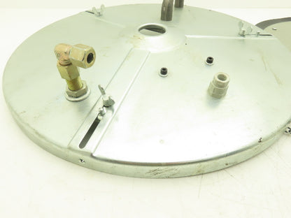 120 lb Drum Barrel Grease Pump Lid Cover Top Follower With Low Level Switch