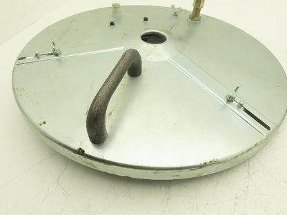 120 lb Drum Barrel Grease Pump Lid Cover Top Follower With Low Level Switch