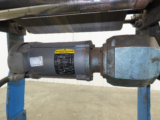 SMC 24"x 61" Slider Bed Conveyor 17" Belt 230V Variable Speed Belt Drive 115FPM