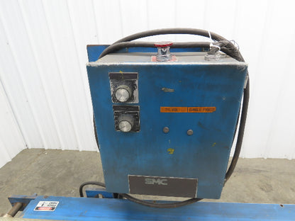 SMC 24"x 61" Slider Bed Conveyor 17" Belt 230V Variable Speed Belt Drive 115FPM