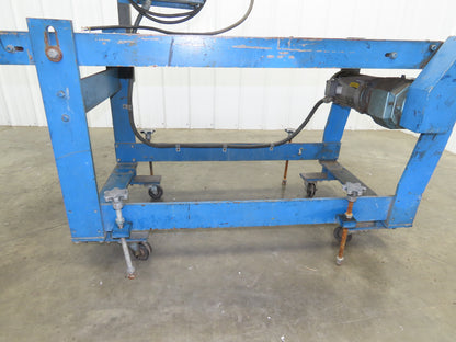 SMC 24"x 61" Slider Bed Conveyor 17" Belt 230V Variable Speed Belt Drive 115FPM