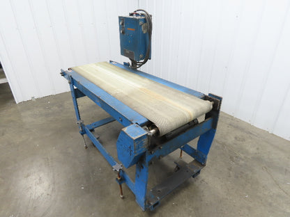 SMC 24"x 61" Slider Bed Conveyor 17" Belt 230V Variable Speed Belt Drive 115FPM