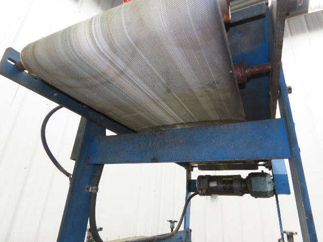 SMC 24"x 61" Slider Bed Conveyor 17" Belt 230V Variable Speed Belt Drive 115FPM