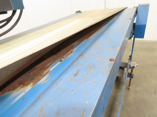 SMC 24"x 61" Slider Bed Conveyor 17" Belt 230V Variable Speed Belt Drive 115FPM