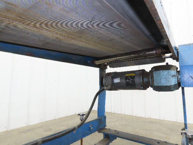 SMC 24"x 61" Slider Bed Conveyor 17" Belt 230V Variable Speed Belt Drive 115FPM