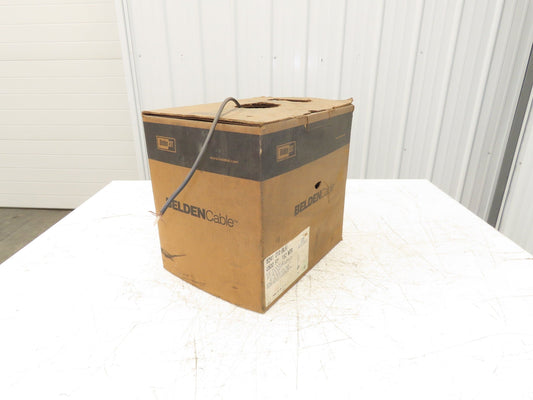 Belden 8241 010 Wire Spool 23AWG 350' Black Coaxial Cable