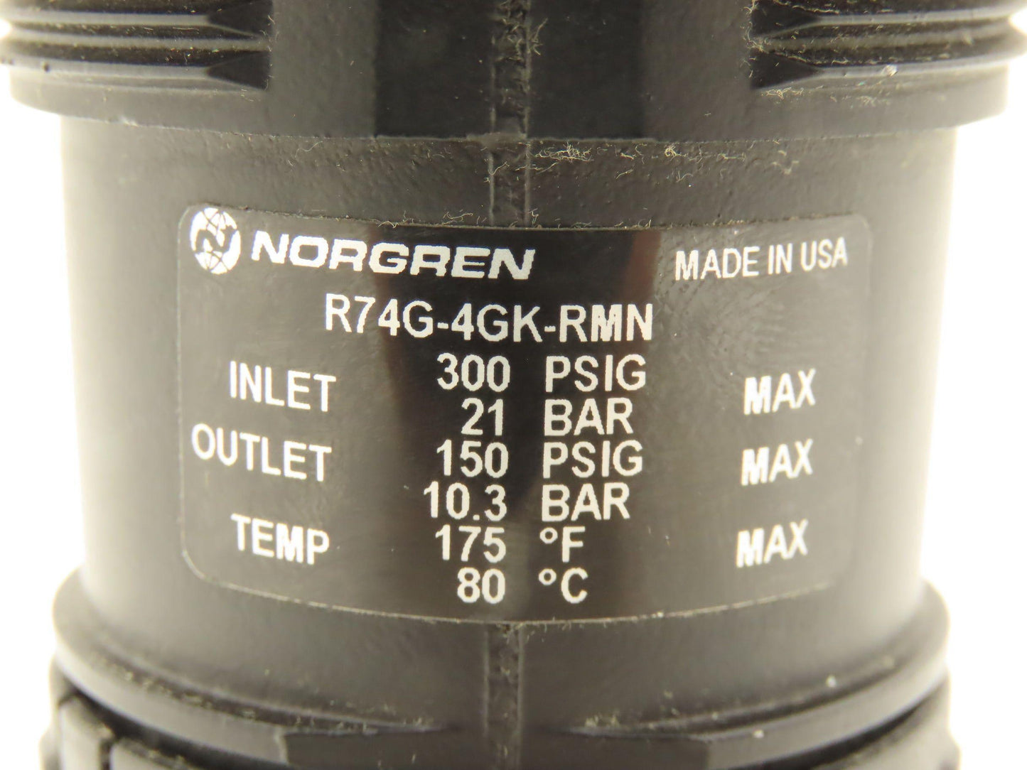 Norgren R74G-4GK-RMN Excelon Regulator 1/2NPT 4-145psi