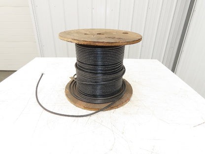 Belden 3092A Wire Spool 18AWG 300' Black Coaxial Cable