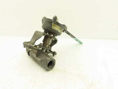 Jamesbury TORQ-HANDLE 1" Ball Valve M-F with Spring Return-to-Closed Handle