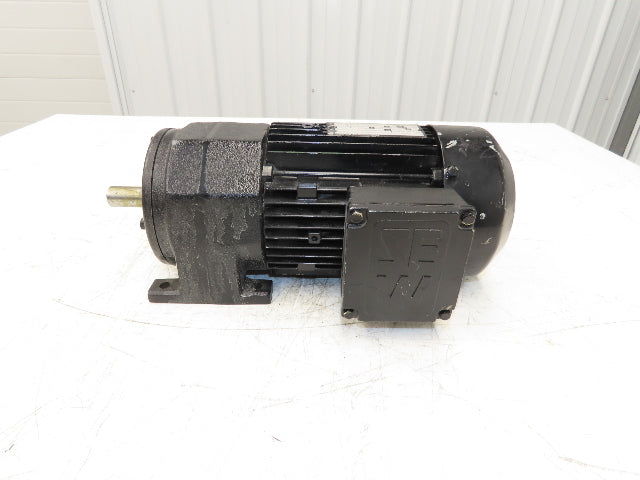 Alfred Imhof R32DT80N4 Inline Gearmotor 13.29 Reducer 104rpm .75kw 230/400V 3PH