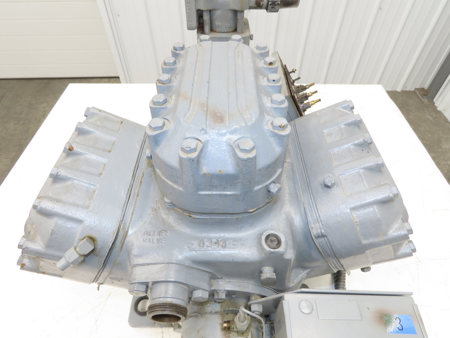 Copeland 6DH1-3500 Semi-Hermetic Discus Compressor 35 Ton 3Ph 208-230/460V READ