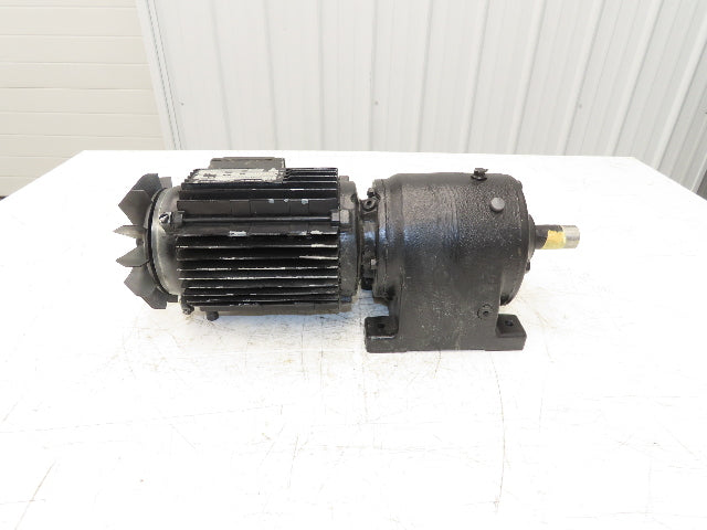Alfred Imhof R40DT80N2 Inline Gearmotor 20.12 Reducer 134rpm 1.1kw 220/380V 3PH