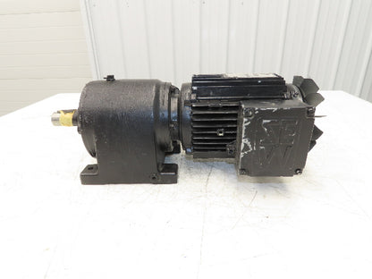 Alfred Imhof R40DT80N2 Inline Gearmotor 20.12 Reducer 134rpm 1.1kw 220/380V 3PH