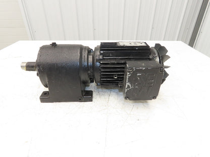 Alfred Imhof R40DT80N2 Inline Gearmotor 20.12 Reducer 134rpm 1.1kw 220/380V 3PH