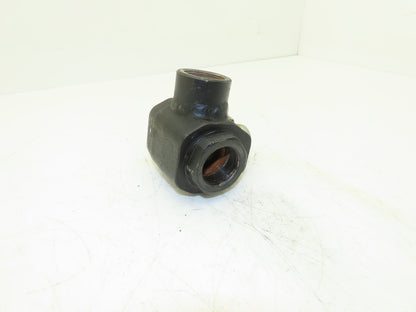 Pister DN32 3-Way Ball Valve 1-1/4 NPT