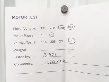 Sew Eurodrive RF40DT80N2 Inline Gearmotor 16:1 Reducer 166rpm 1.1kw 220/380V 3PH