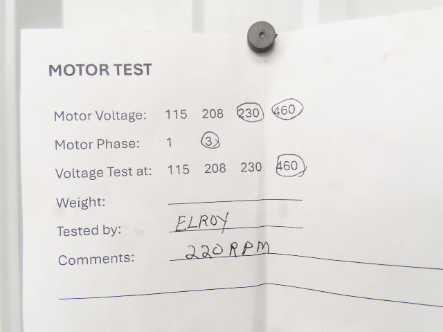 Sew Eurodrive RF40DT80N2 Inline Gearmotor 16:1 Reducer 166rpm 1.1kw 220/380V 3PH