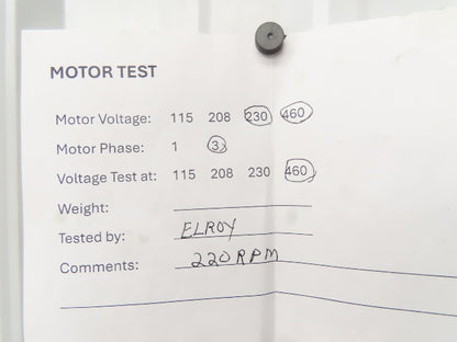 Sew Eurodrive RF40DT80N2 Inline Gearmotor 16:1 Reducer 166rpm 1.1kw 220/380V 3PH