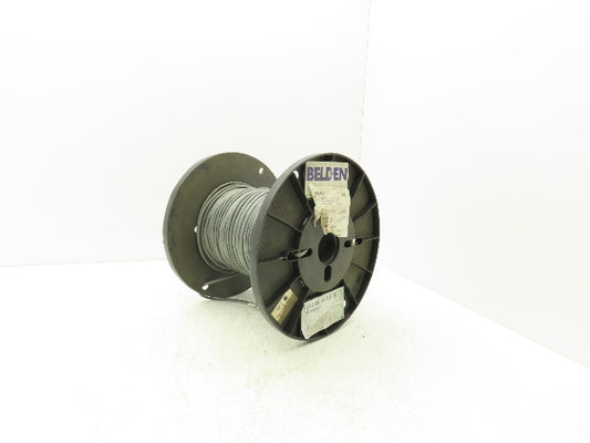 Belden 8761 060 Wire Spool 22AWG 225' 1 Pair Twisted Gray Cable 300V