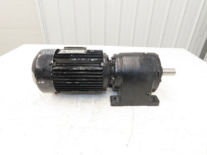 Sew Eurodrive R40DT80K4 Inline Gearmotor 29.36 Reducer 47rpm .33kw 230/400V 3PH