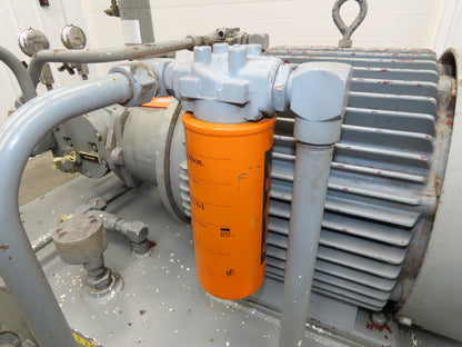 Sauer Danfoss 90R100 Hydraulic Piston Pump Unit 60 Gal 87 GPM 6000 PSI 40 Hp