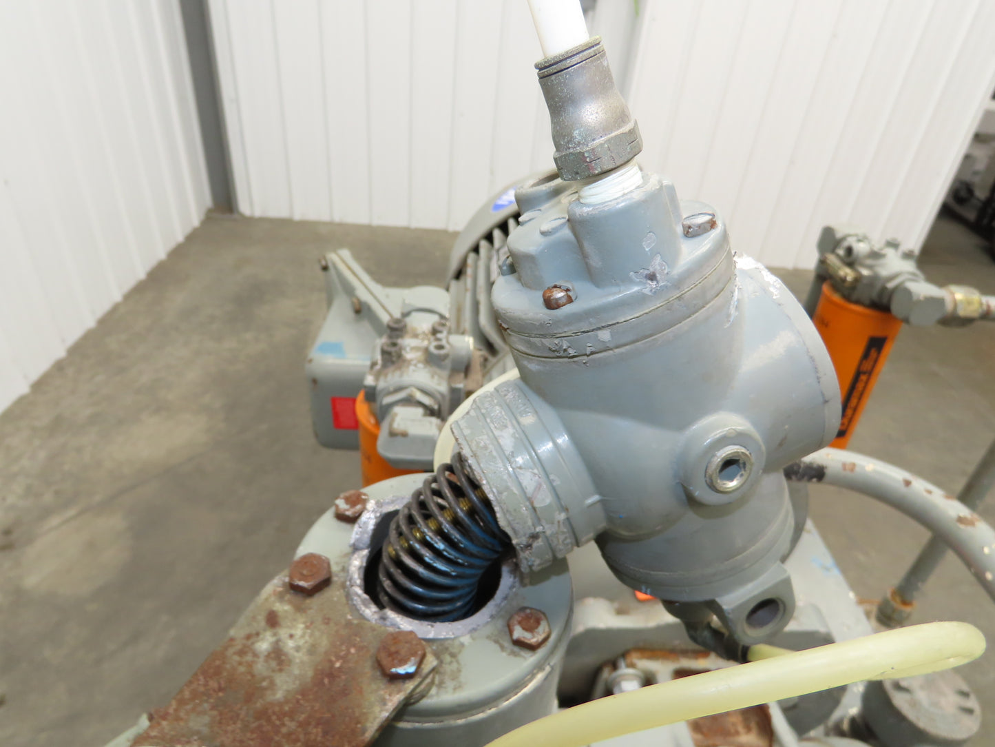 Sauer Danfoss 90R100 Hydraulic Piston Pump Unit 60 Gal 87 GPM 6000 PSI 40 Hp