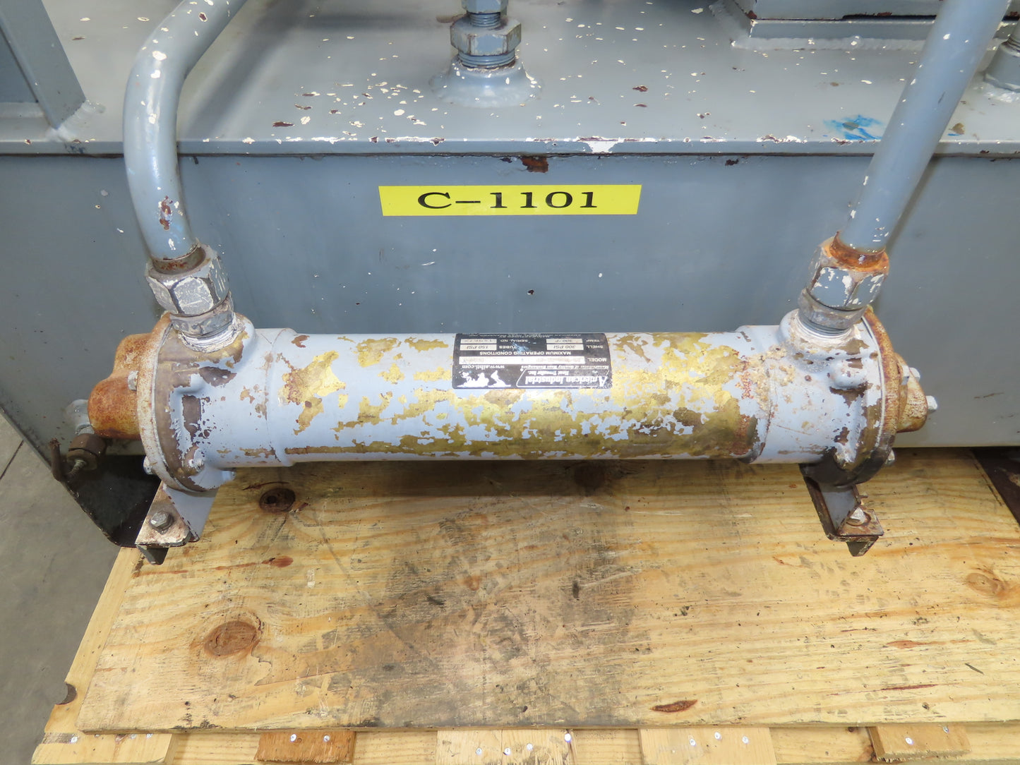 Sauer Danfoss 90R100 Hydraulic Piston Pump Unit 60 Gal 87 GPM 6000 PSI 40 Hp