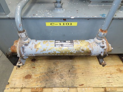 Sauer Danfoss 90R100 Hydraulic Piston Pump Unit 60 Gal 87 GPM 6000 PSI 40 Hp