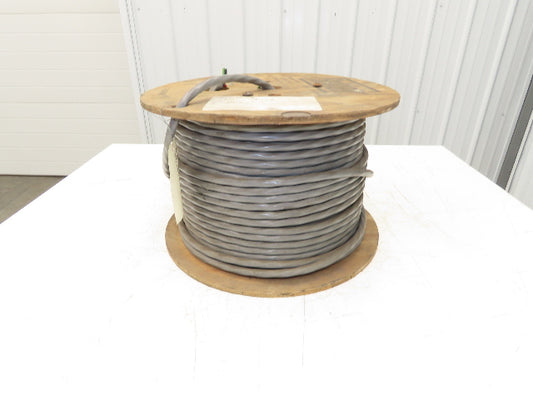 Belden 8627 060 Wire 14AWG 100' 4 Conductor Gray Chrome PVC Cable 600V
