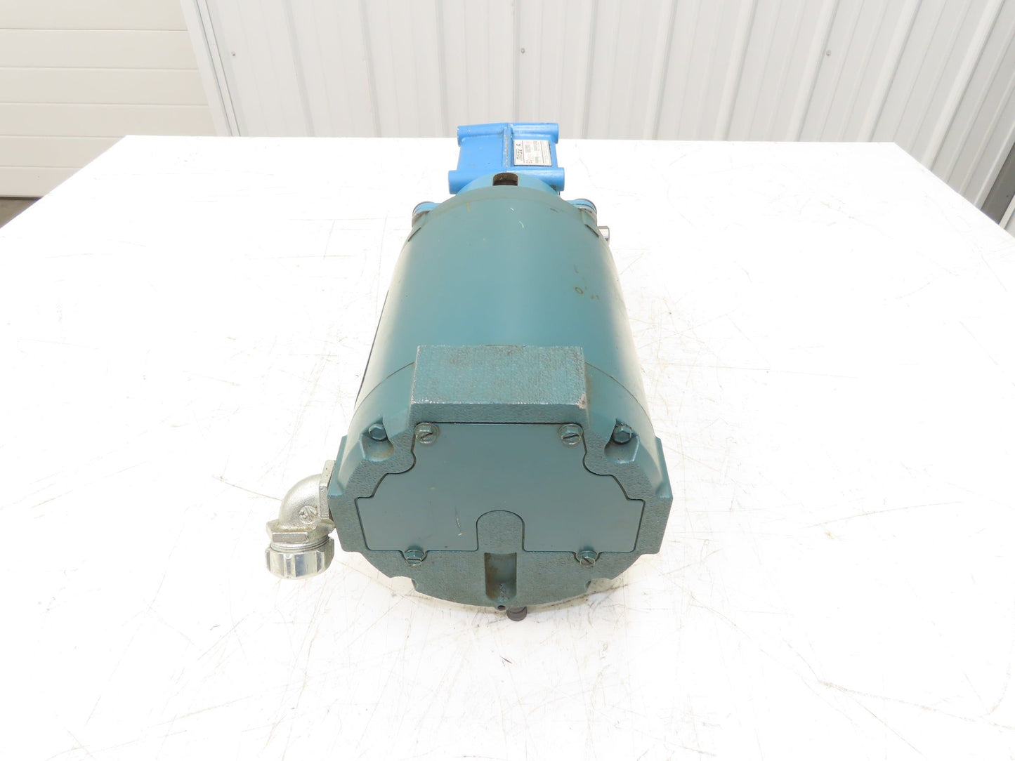 Reliance Duty Master Gearmotor 5:1 Morse Reducer 345rpm 3/4Hp 230/460V 56C RH