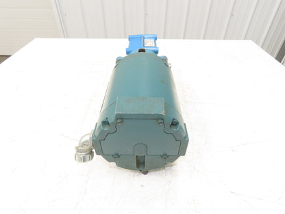 Reliance Duty Master Gearmotor 5:1 Morse Reducer 345rpm 3/4Hp 230/460V 56C RH