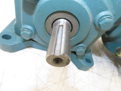 Reliance IDNM3542 Gear Motor 20:1 Tigear Reducer 88rpm 3/4Hp 230/460V 56C LH